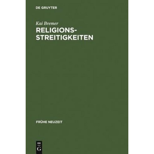 Religionsstreitigkeiten, de Gruyter