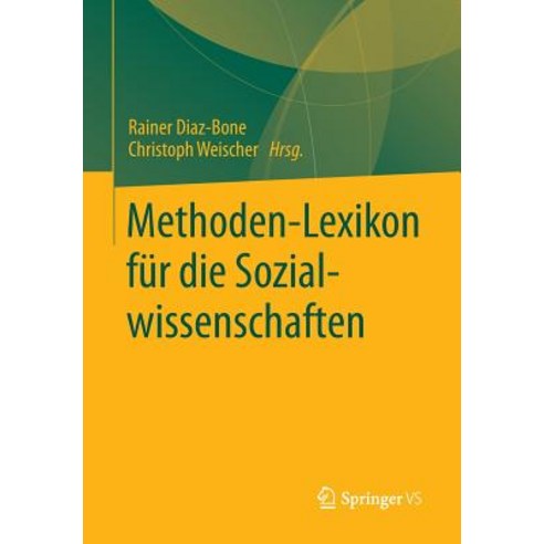 Methoden-Lexikon Fur Die Sozialwissenschaften, Springer vs