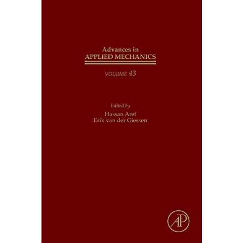 Advances in Applied Mechanics Volume 43, Academic Press