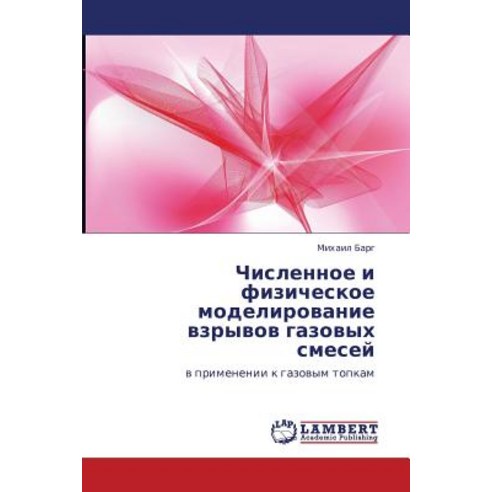 Chislennoe I Fizicheskoe Modelirovanie Vzryvov Gazovykh Smesey, LAP Lambert Academic Publishing