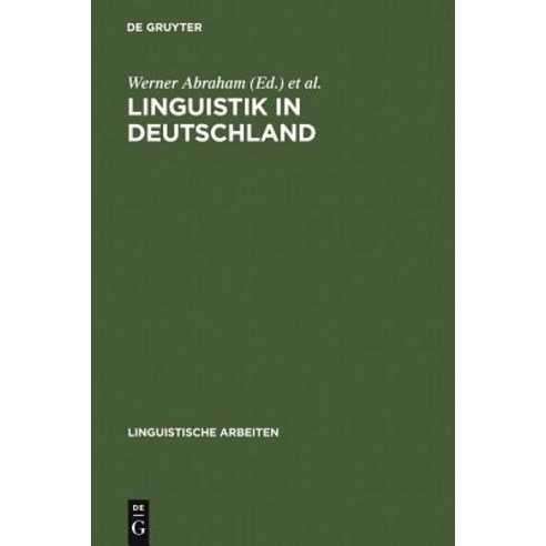 Linguistik in Deutschland, de Gruyter
