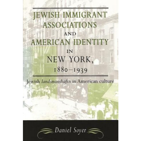Jewish Immigrant Associations and American Identity in New York 1880-1939: Jewish Landsmanshaftn in A..., Wayne State University Press