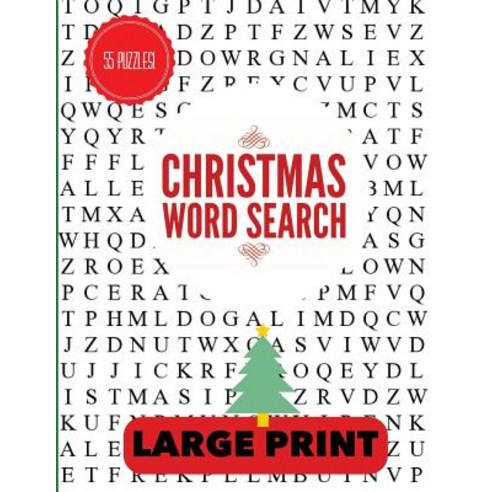 Christmas Word Search Large Print: Christmas Word Find Christmas Puzzles Large Print Word Search La..., Createspace Independent Publishing Platform