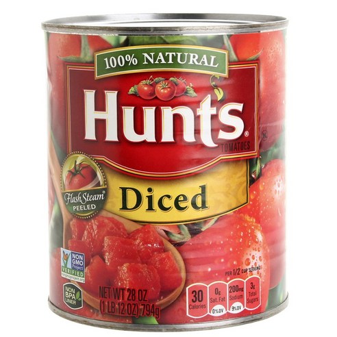 Hunts 다이스드 토마토 통조림, 794g, 1개