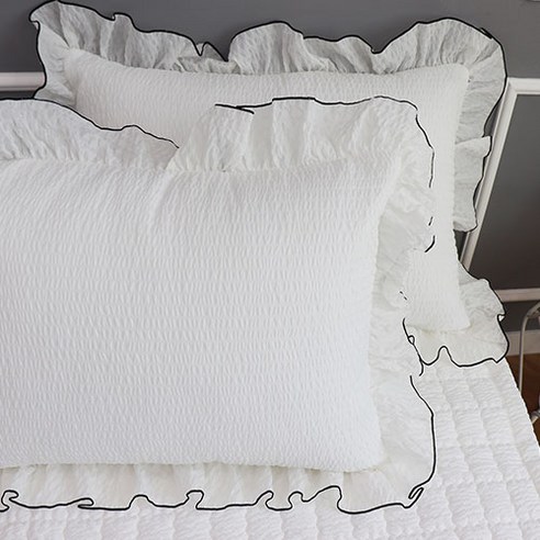 집에 스완 뱀부 베개커버_3color 베개커버