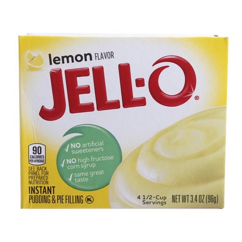 Jello 쿡 앤 서브 레몬, 96g, 1개
