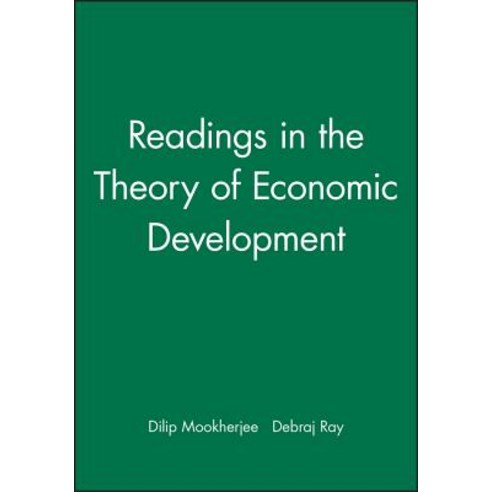 Reading Economic Develpmnt Paperback, Wiley-Blackwell