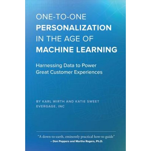 One-To-One Personalization in the Age of Machine Learning: Harnessing Data to Power Great Customer Experiences Paperback, Bookbaby