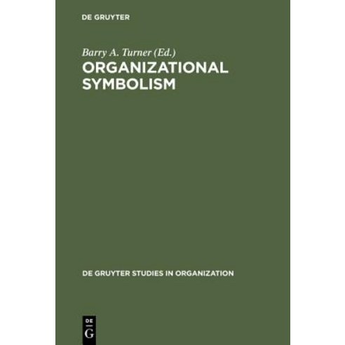 Organizational Symbolism Hardcover, de Gruyter