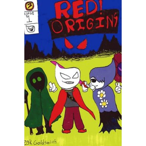 Red! Origins Paperback, Blurb