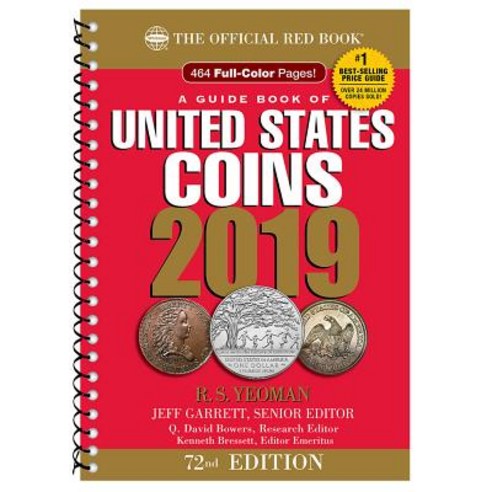 2019 Official Red Book of United States Coins - Spiral Bound: The Official Red Book Spiral, Whitman Publishing