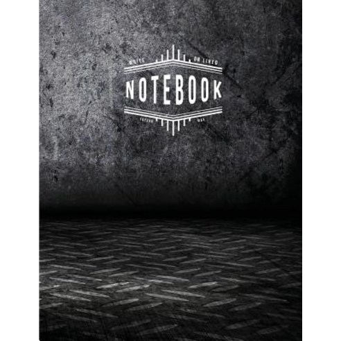 Notebook: Cement Wall: Book: Diary 120 Pages 8.5