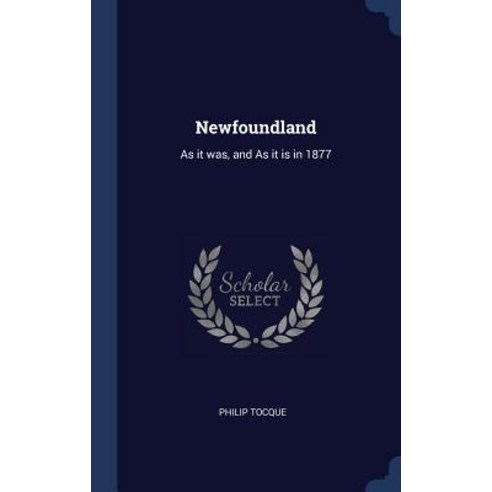 Newfoundland: As It Was and as It Is in 1877 Hardcover, Sagwan Press