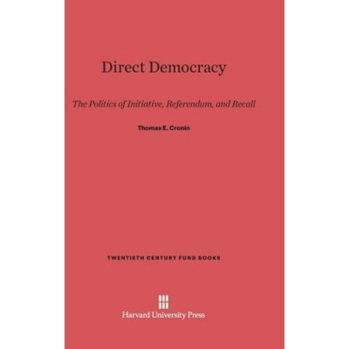 Direct Democracy Hardcover, Harvard University Press