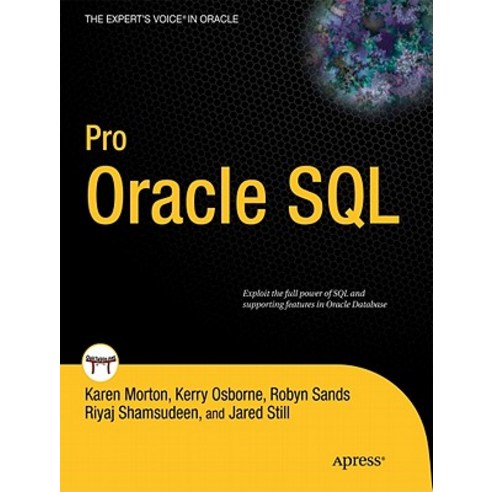 Pro Oracle SQL Paperback, Apress
