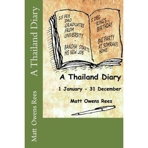 A Thailand Diary Paperback, Createspace Independent Publishing Platform