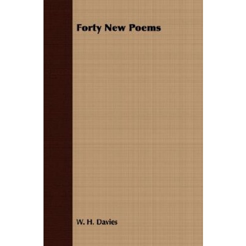 Forty New Poems Paperback, Abhedananda Press