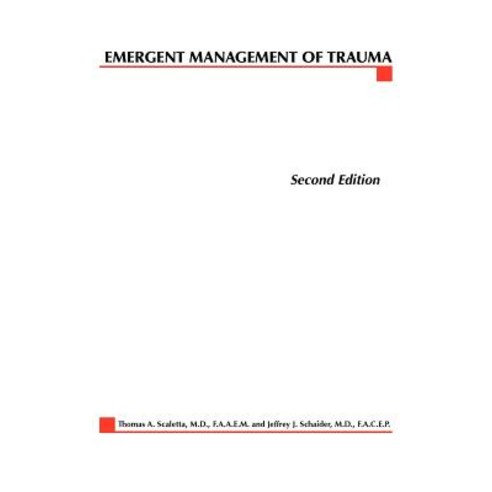 Emergent Management of Trauma Paperback, McGraw-Hill Professional Publishing