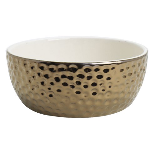 에띠컬펫 스팟 베수비오 고양이용 도자기 식기 17.8cm, Gold, 1개