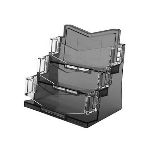 명함꽂이(아이홀더)3단_4520, 검정, 1개