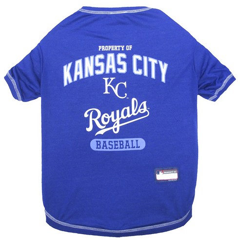 도기네이션 베이스볼 애견 티셔츠, Kansas City Royals