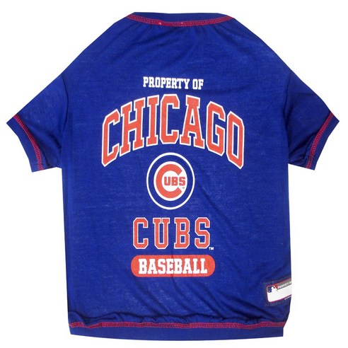 도기네이션 베이스볼 애견 티셔츠, Chicago Cubs