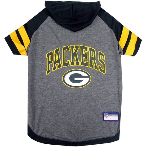 도기네이션 애견 후드티, Green Bay Packers, 1개