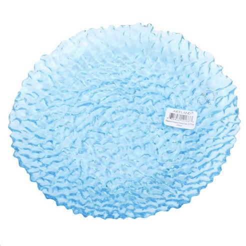 ARTLAND 대플드 샐러드 접시 21.8cm, Turquise, 1개