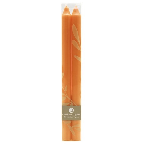 Northern Lights Candle 프리미엄 테이퍼캔들 30.5cm, 2개입, Goldfish