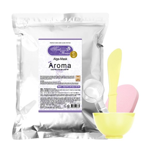 메디플라워 모델링팩 아로마 1kg+팩도구4종 세트, 1개, 1개
