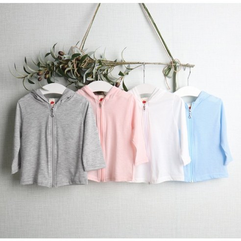 세인트키즈 윈디 아기후드집업 비치가디건