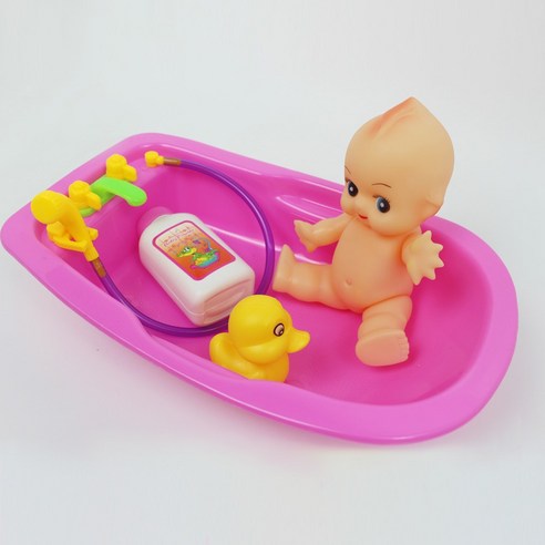 아기욕조 목욕인형 물놀이 아기 욕조 놀이