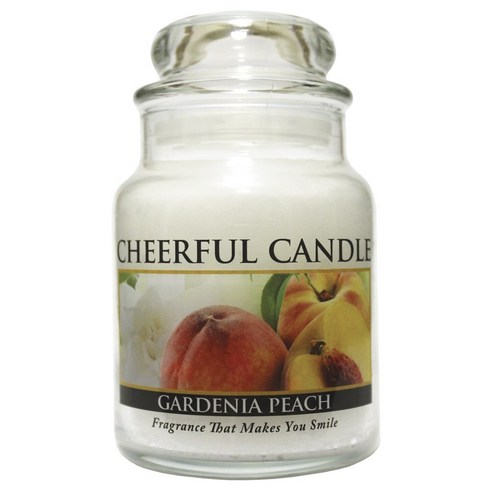 어치어풀기버 치어풀 자캔들, Gardenia Peach, 170.1g
