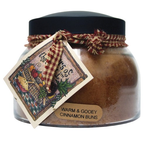 A Cheerful Giver 마마 자 캔들 22oz, 1개, Warm & Gooey Cinnamon Buns