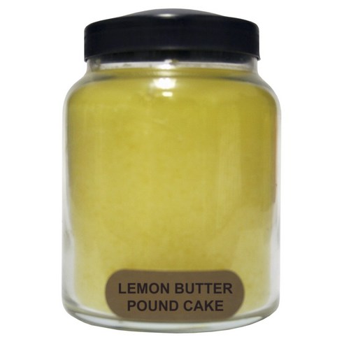 A Cheerful Giver 베이비 자 캔들 6oz, 1개, Lemon Butter Pound Cake