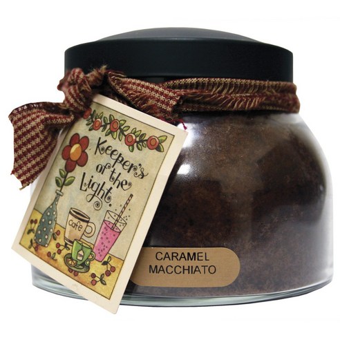 A Cheerful Giver 마마 자 캔들 22oz, 1개, Caramel Macchiato