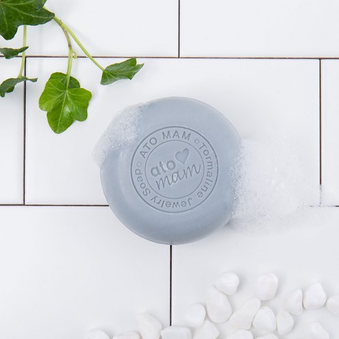 아토맘케어 투어마린보석비누 클렌징비누, 100g, 1개