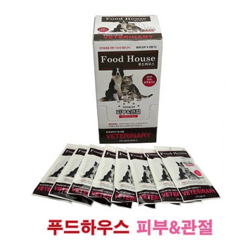푸드하우스 피부관절 오메가3 영양간식 1Box - 칼슘/관절영양제 | 쿠팡