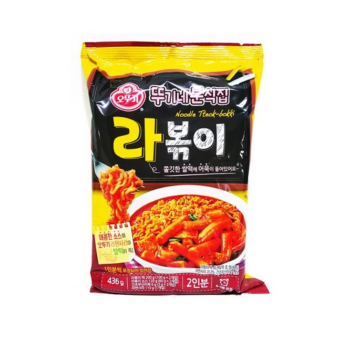 오뚜기 뚜기네분식집 라볶이, 436g, 30개