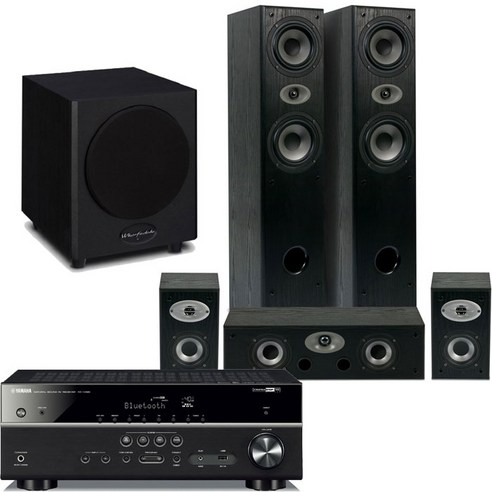 야마하 홈시어터 패키지로 집에서 영화관의 감동을!