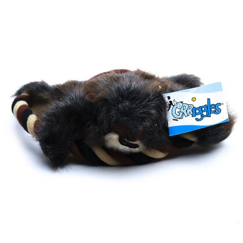 Grriggles 퍼지 플라이어 애견 장난감 원반, Beaver, 1개