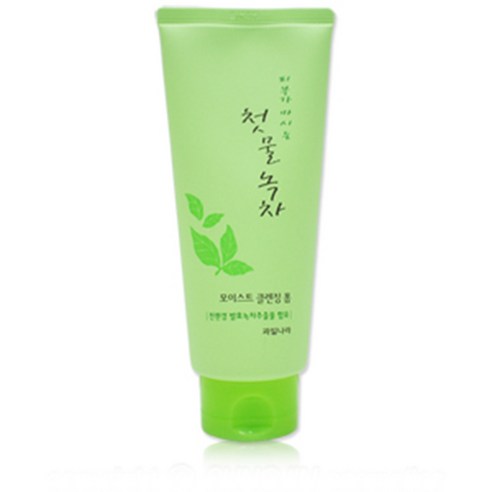 과일나라 첫물녹차 모이스트 클렌징 폼, 180g, 3개