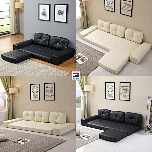 지지독 좌식 쇼파 베드csp780-B, CSP780-B아이보리(130CM사이즈)(한쪽팔걸이용)(보조쇼파추가) 