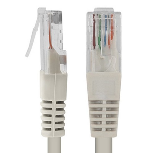 이지넷 CAT.5E UTP 랜케이블/랜선/인터넷선/387261/1m, 387261, 1개