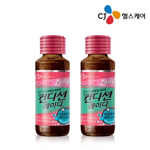 CJ헬스케어 컨디션레이디 100ml 10입, 10개