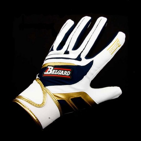 BELGARD [PBC-210] 벨가드 프로 포수 수비장갑 (백+남) 우투-왼손착