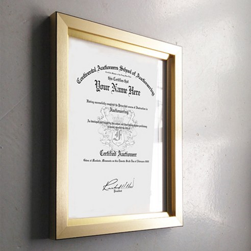 액자가게 듀얼액자 a4 상장액자 프레임, 골드 Best Top5