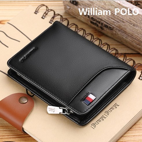 윌리엄폴로(WilliamPOLO) 소가죽 카드지갑
