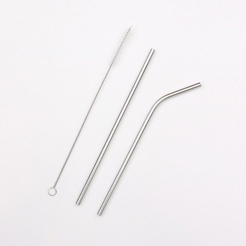 엘도로시 스테인리스 빨대 3종세트 세척솔, 1set, 3개 1회용빨대솔 Best Top5