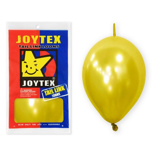 피플스파티 조이텍스_12인치(30cm)펄 링크룬 풍선 50개입, 골드, 1개